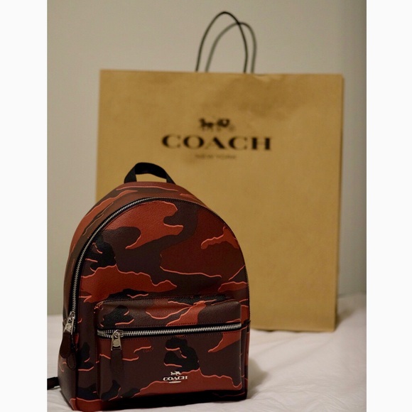 COACH Camo Backpack (Sold Out) - Picture 2 of 8